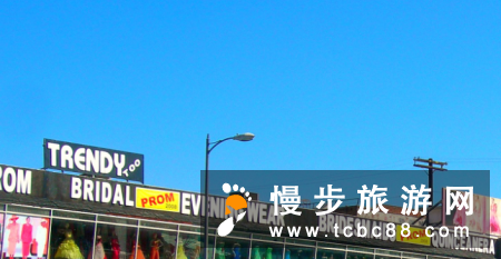 追随时装潮流的你可以来洛杉矶购物，这里绝对让你满意